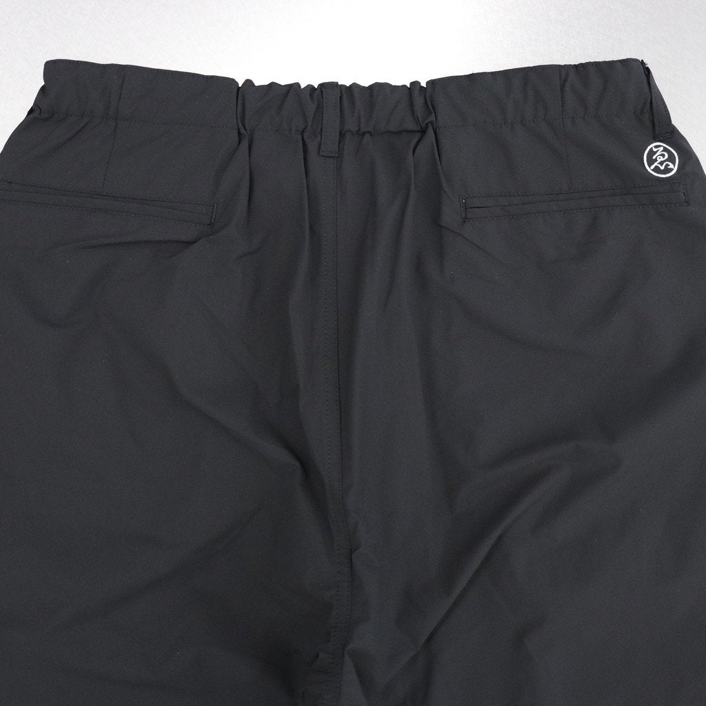 RIVER JUMP 滾邊褲 #黑色 [23SS-B02]