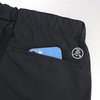 RIVER JUMP 滾邊褲 #黑色 [23SS-B02]