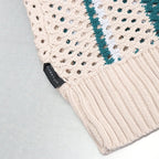 STRIPE KINT S/S SUMMER CARDIGAN #PINK [23AW-FS-SPOT-01/FS1344]