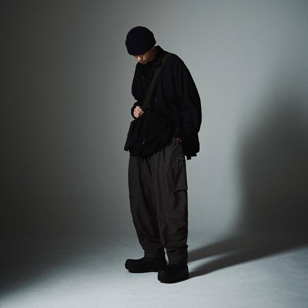 P-4S "Lightshell" 3D Torqued Pants #D-GRAY [GOOPI-23SS-JUN-01]