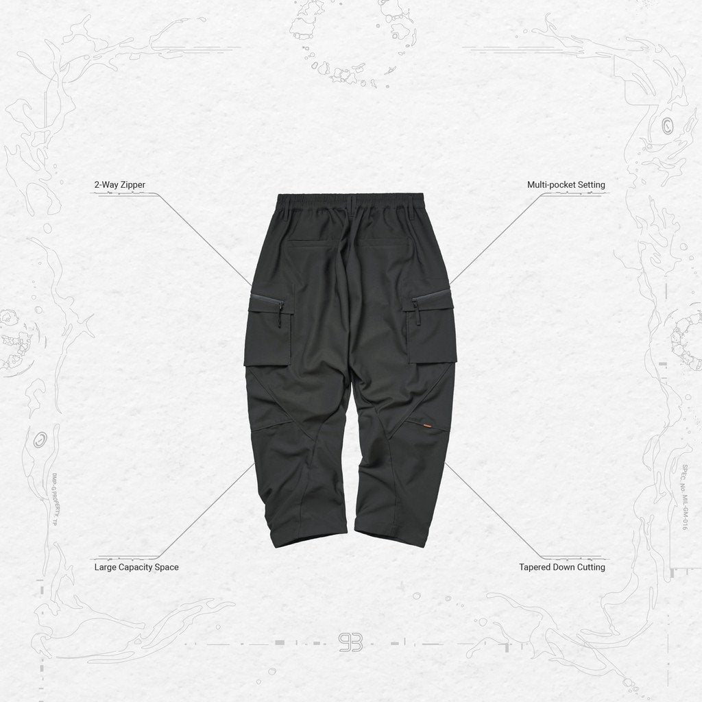 P-4S 「Lightshell」 3D Torqued Pants #D-GRAY [GOOPI-23SS-JUN-01] _ GOOPiMADE  | グーピーメイド – cocorozashi