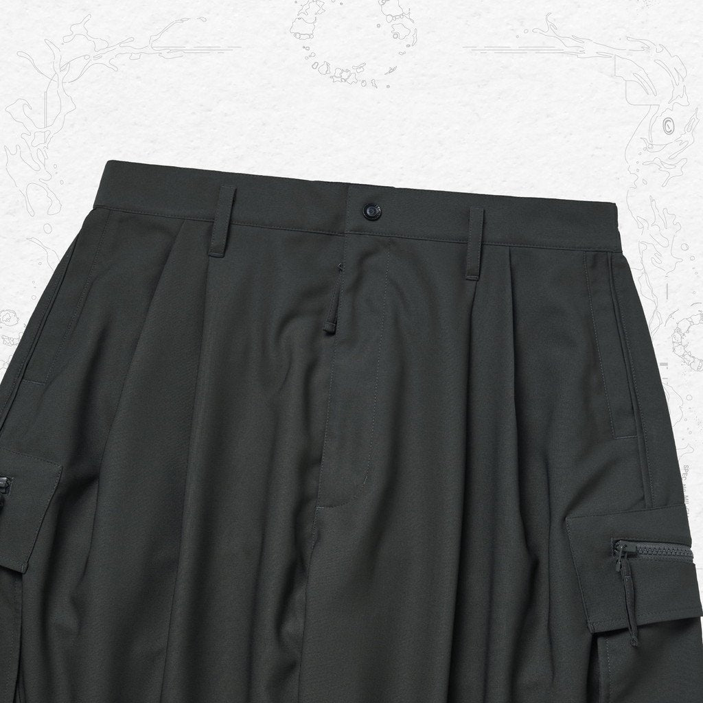 P-4S "Lightshell" 3D Torqued Pants #D-GRAY [GOOPI-23SS-JUN-01]