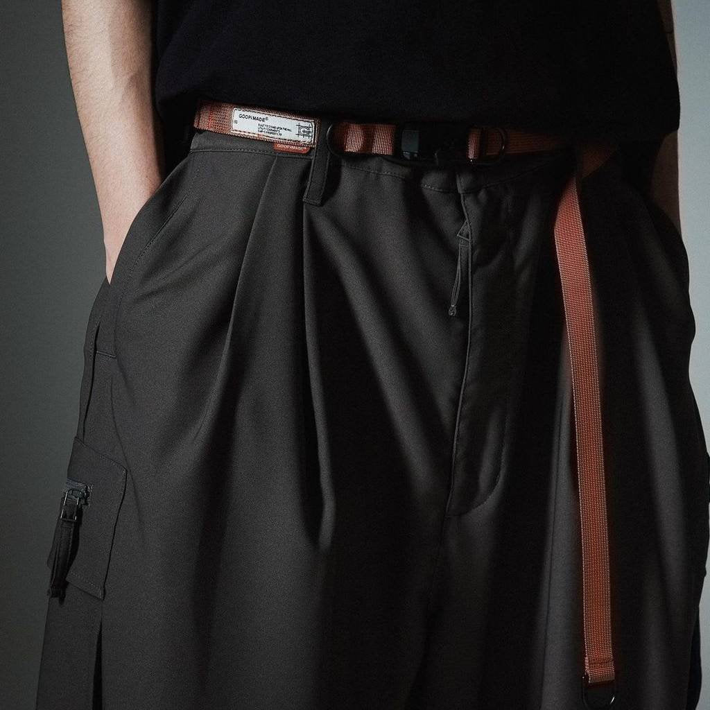 P-4S "Lightshell" 3D Torqued Pants #D-GRAY [GOOPI-23SS-JUN-01]