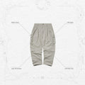 P-4S 「Lightshell」 3D Torqued Pants #IVORY [GOOPI-23SS-JUN-01]