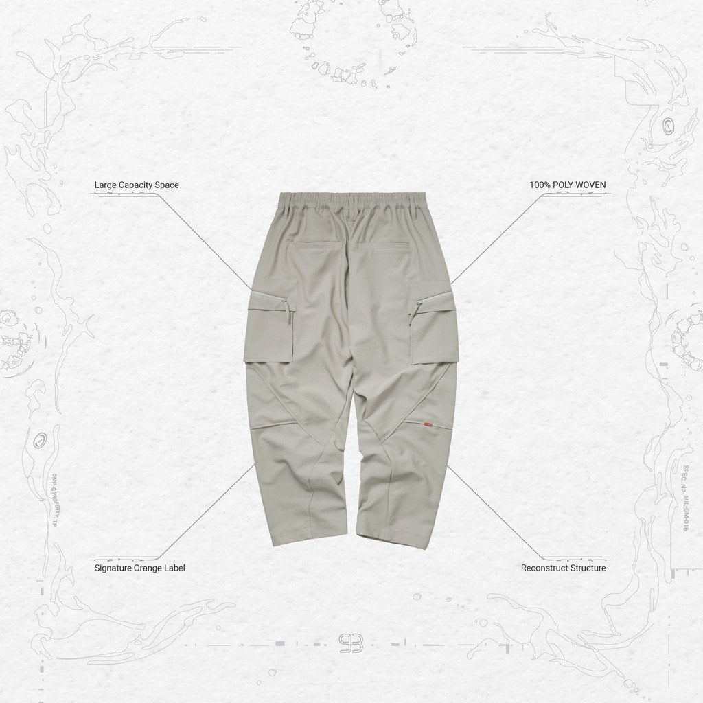 P-4S "Lightshell" 3D Torqued Pants #IVORY [GOOPI-23SS-JUN-01]