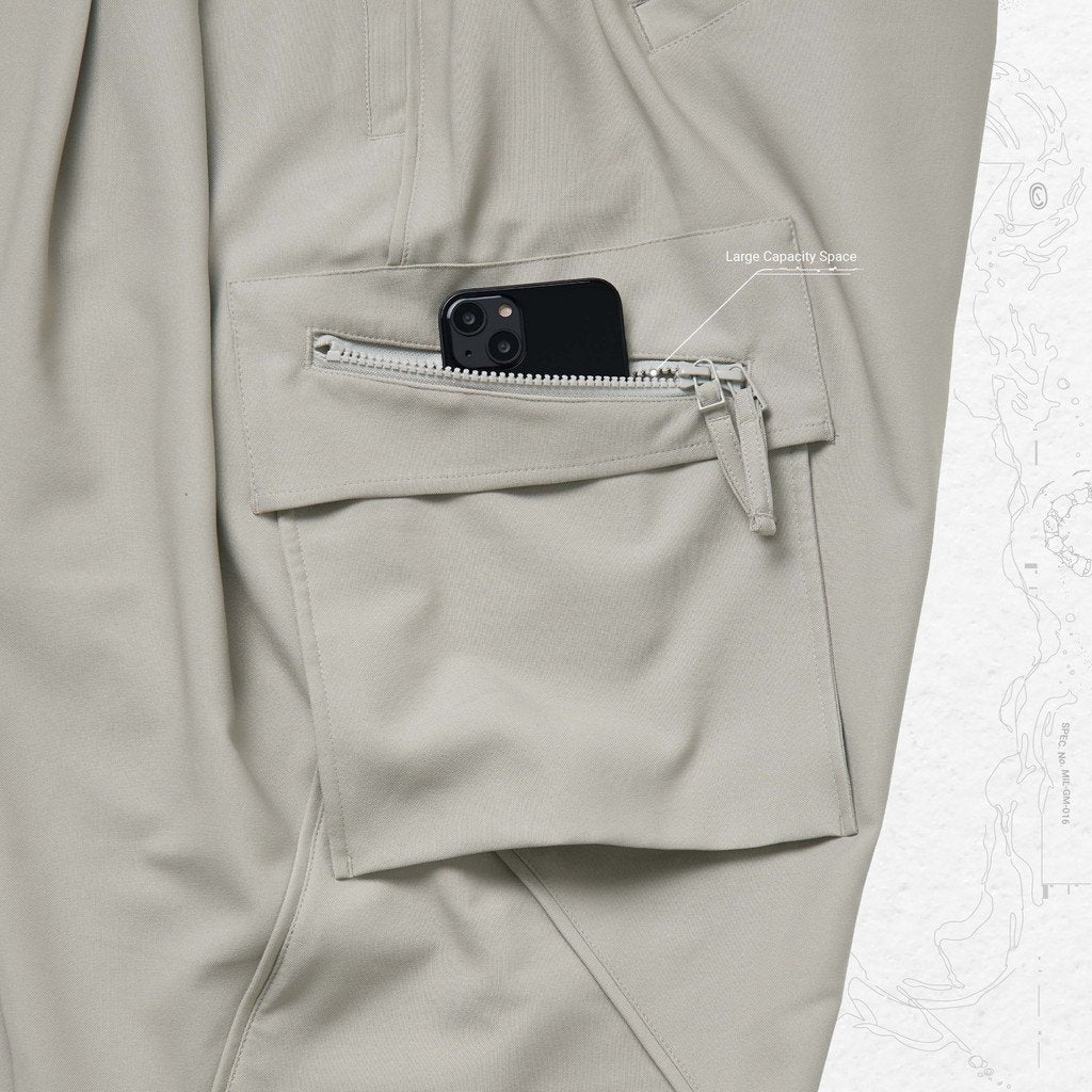 P-4S "Lightshell" 3D Torqued Pants #IVORY [GOOPI-23SS-JUN-01]