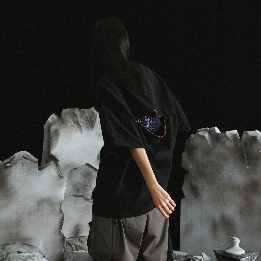 master-piece | "MGear-T2" Zystem Mesh Tee #BLACK [GOOPI-23SS-JUN-04]