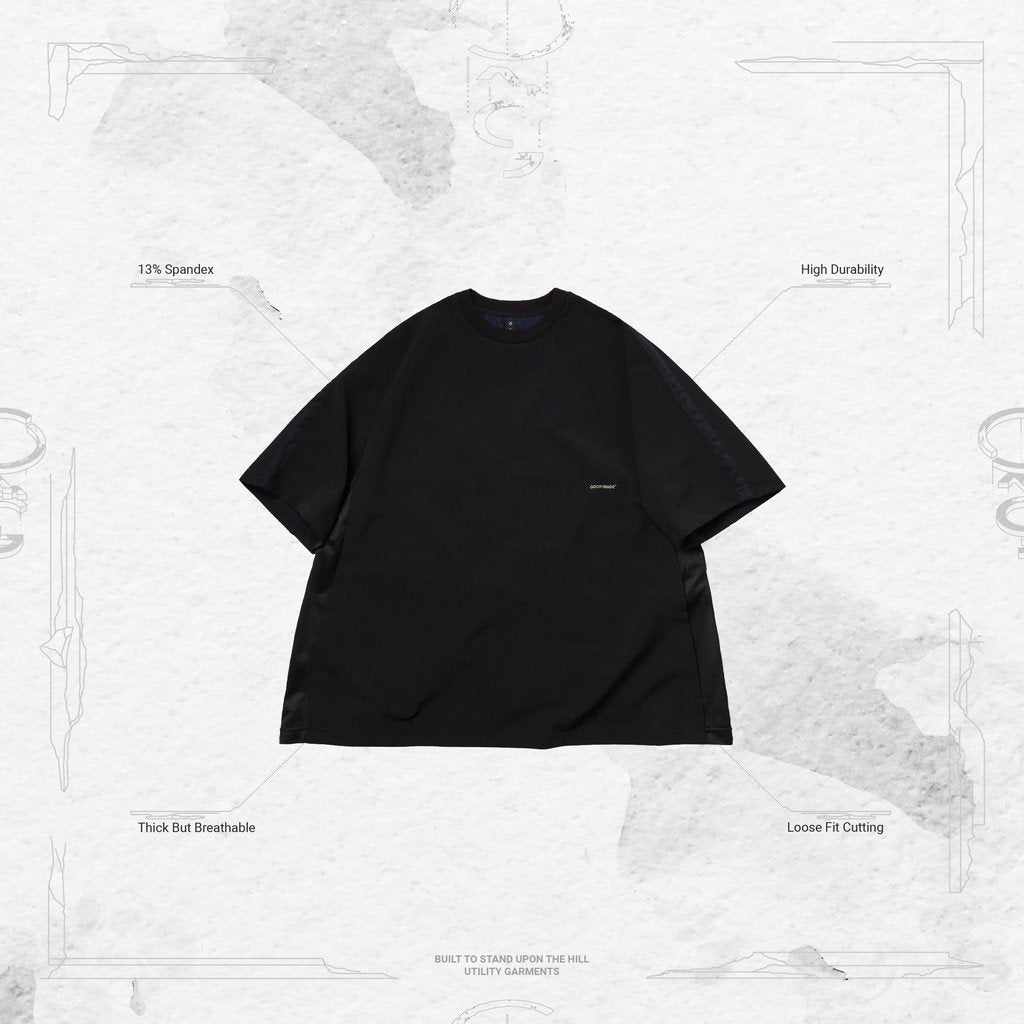 master-piece | "MGear-T2" Zystem Mesh Tee #BLACK [GOOPI-23SS-JUN-04]