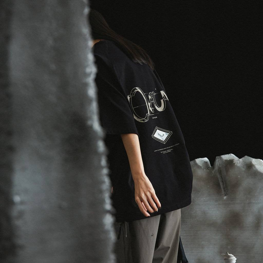 master-piece | 「MGear-T1」 Co-Graphic Mesh Tee #BLACK [GOOPI-23SS-JUN-03]