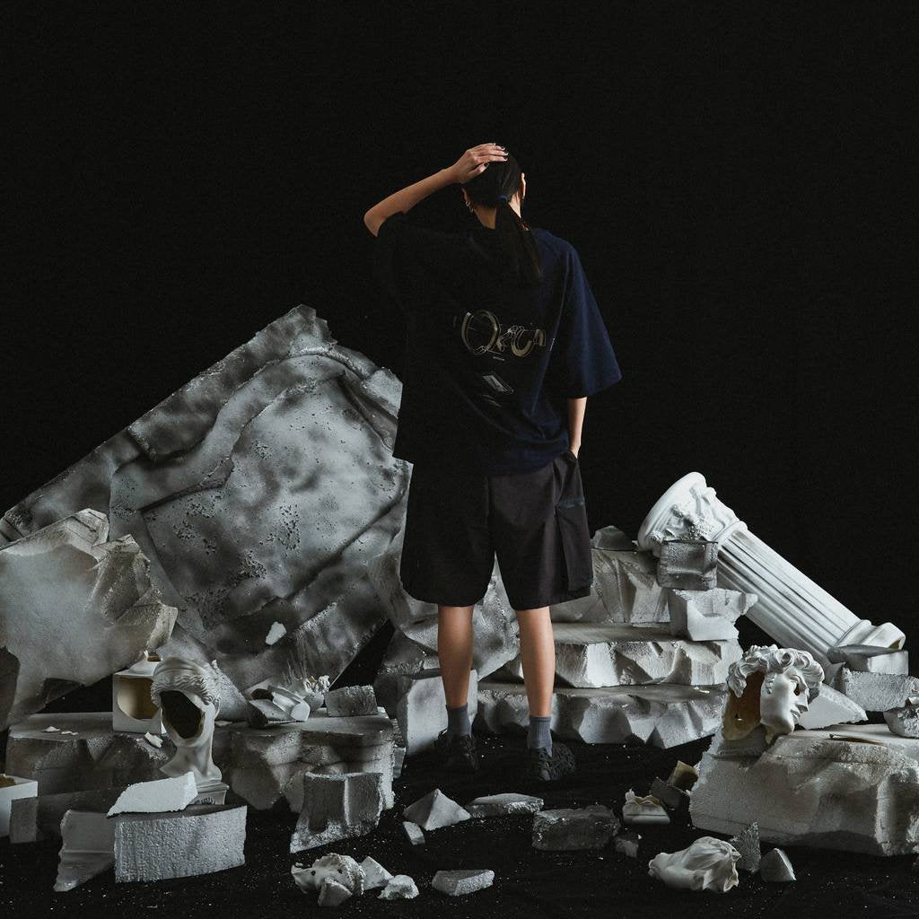 master-piece | "MGear-T1" Co-Graphic Mesh Tee #DEEP MARINE [GOOPI-23SS-JUN-03]