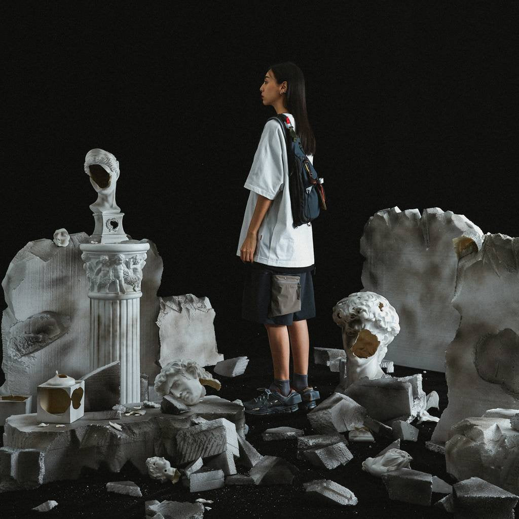 master-piece | "MGear-T1" Co-Graphic Mesh Tee #IVORY [GOOPI-23SS-JUN-03]