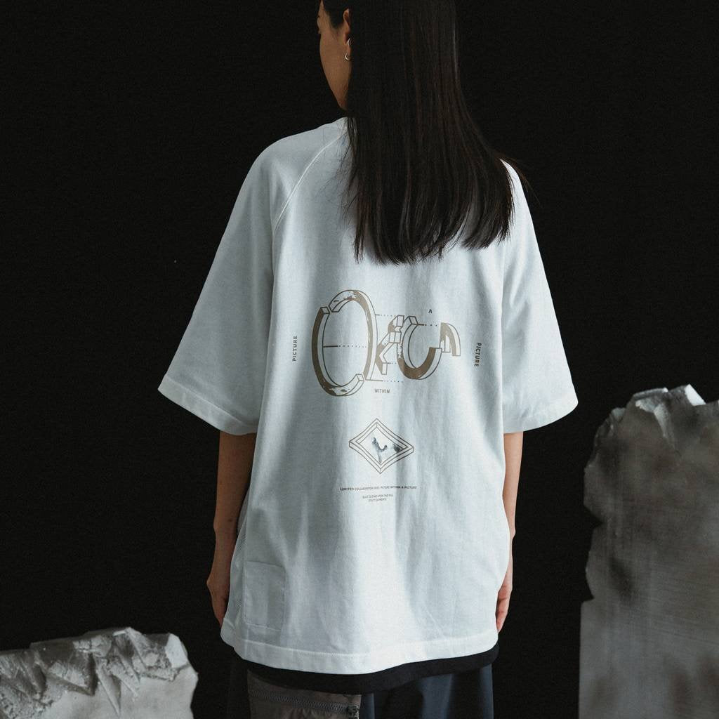 master-piece | "MGear-T1" Co-Graphic Mesh Tee #IVORY [GOOPI-23SS-JUN-03]