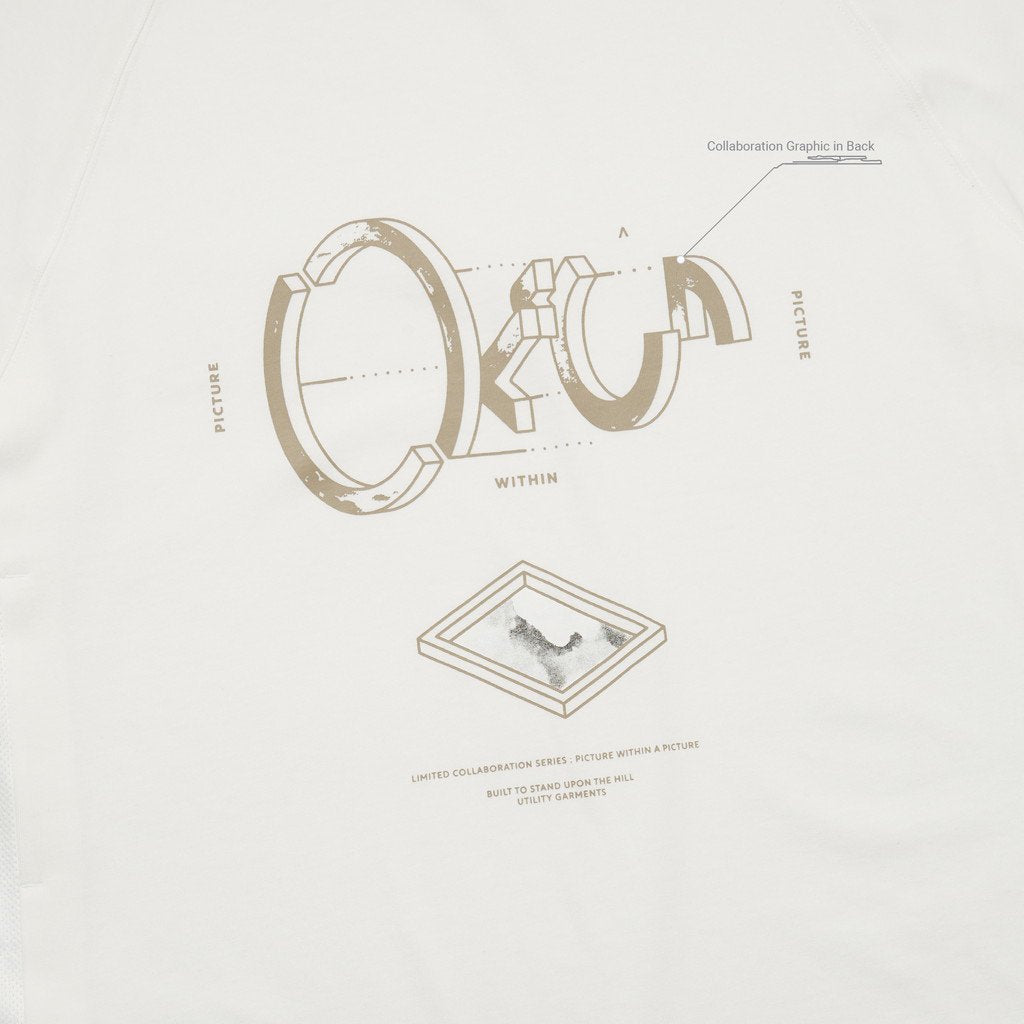 master-piece | "MGear-T1" Co-Graphic Mesh Tee #IVORY [GOOPI-23SS-JUN-03]