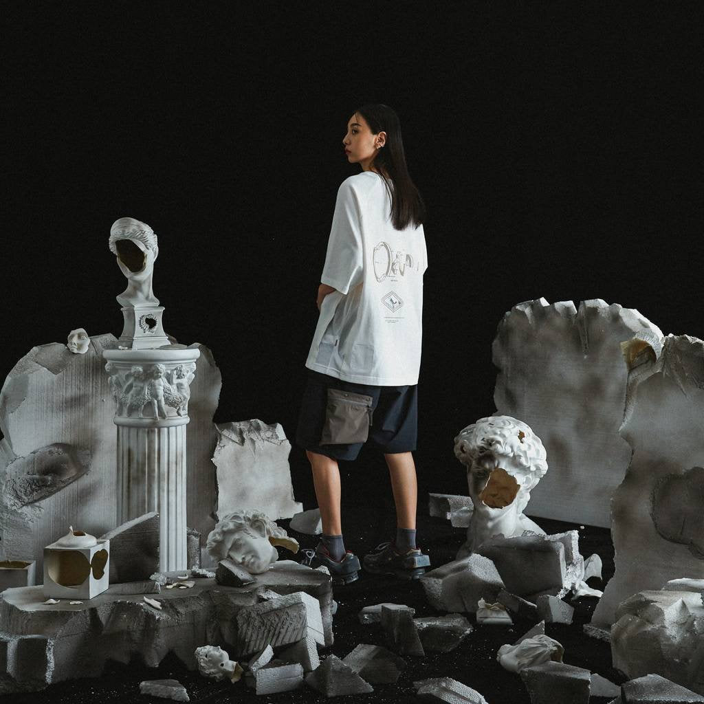 master-piece | "MGear-T1" Co-Graphic Mesh Tee #IVORY [GOOPI-23SS-JUN-03]