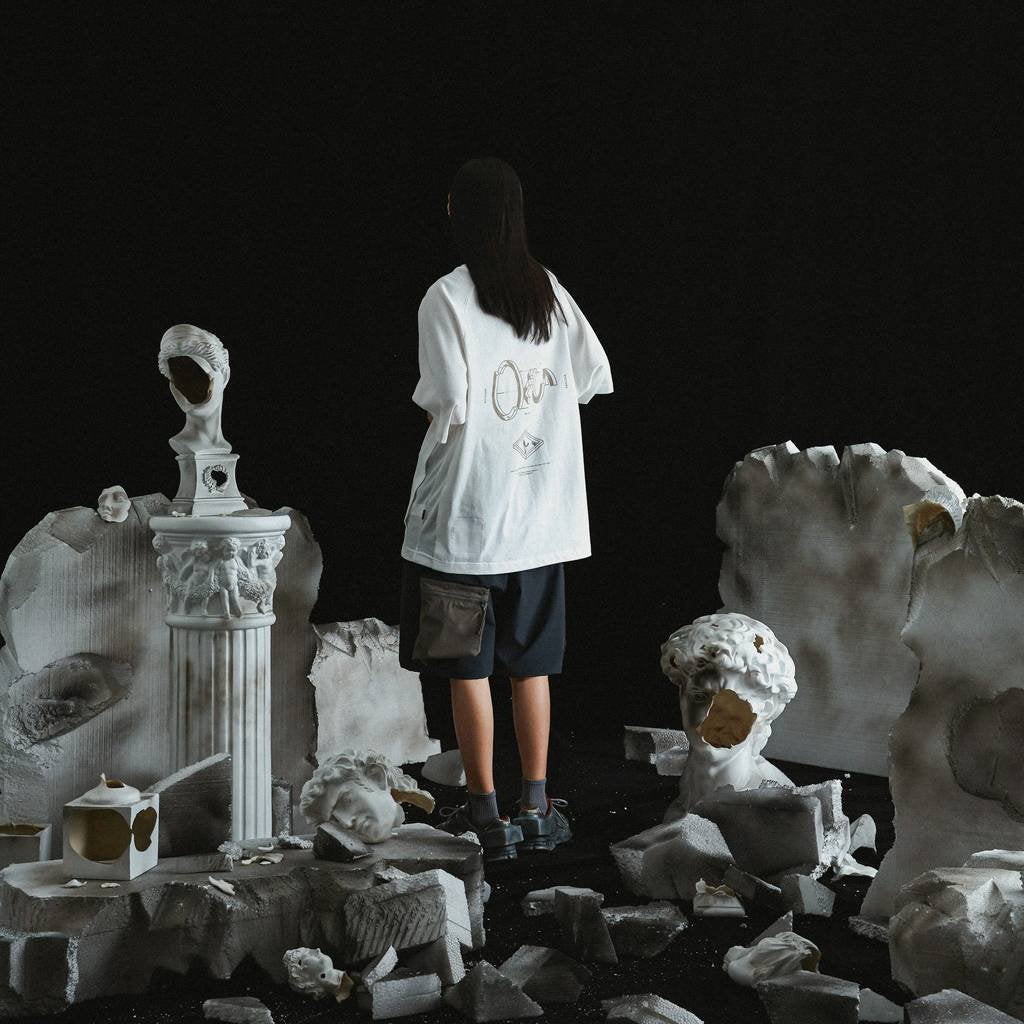 master-piece | "MGear-T1" Co-Graphic Mesh Tee #IVORY [GOOPI-23SS-JUN-03]