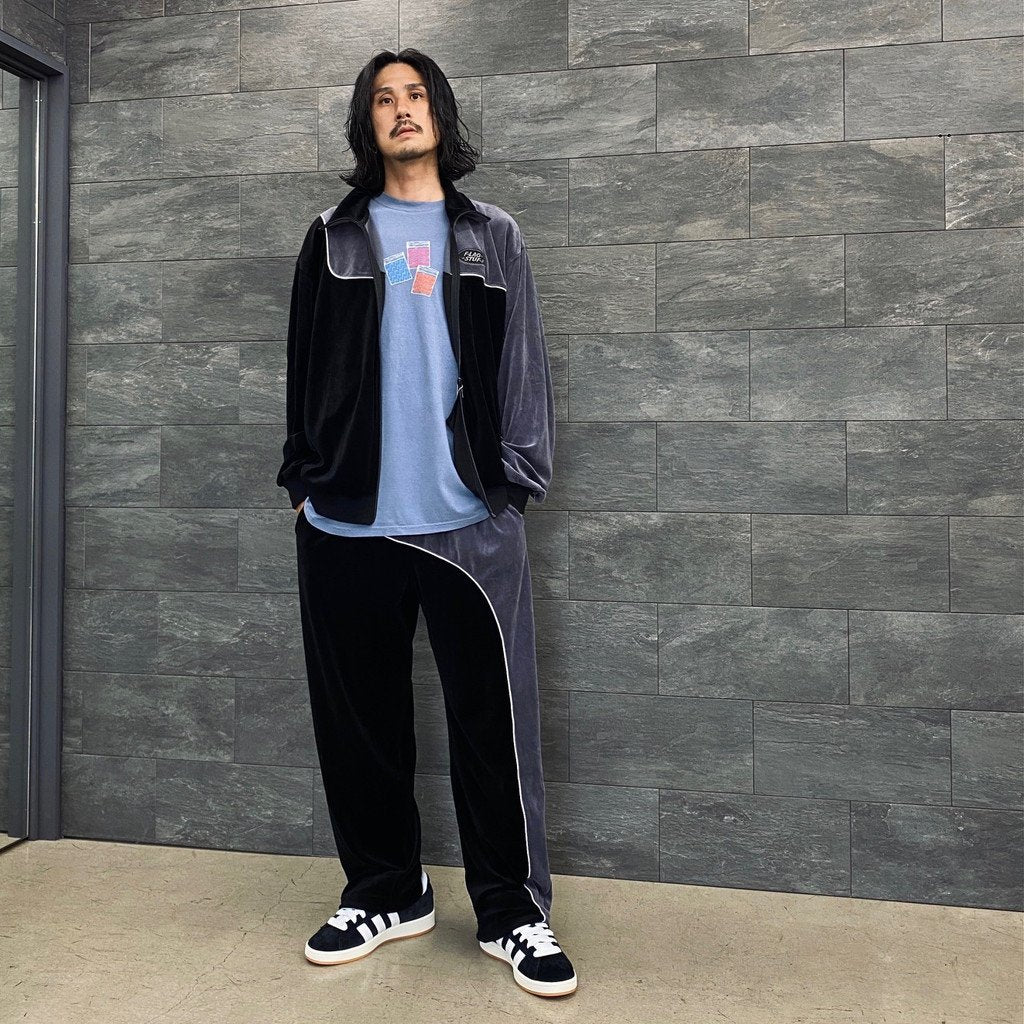 TRACK PANTS #BLACK [23AW-FS-12/FS1279] _ F-LAGSTUF-F | フラ