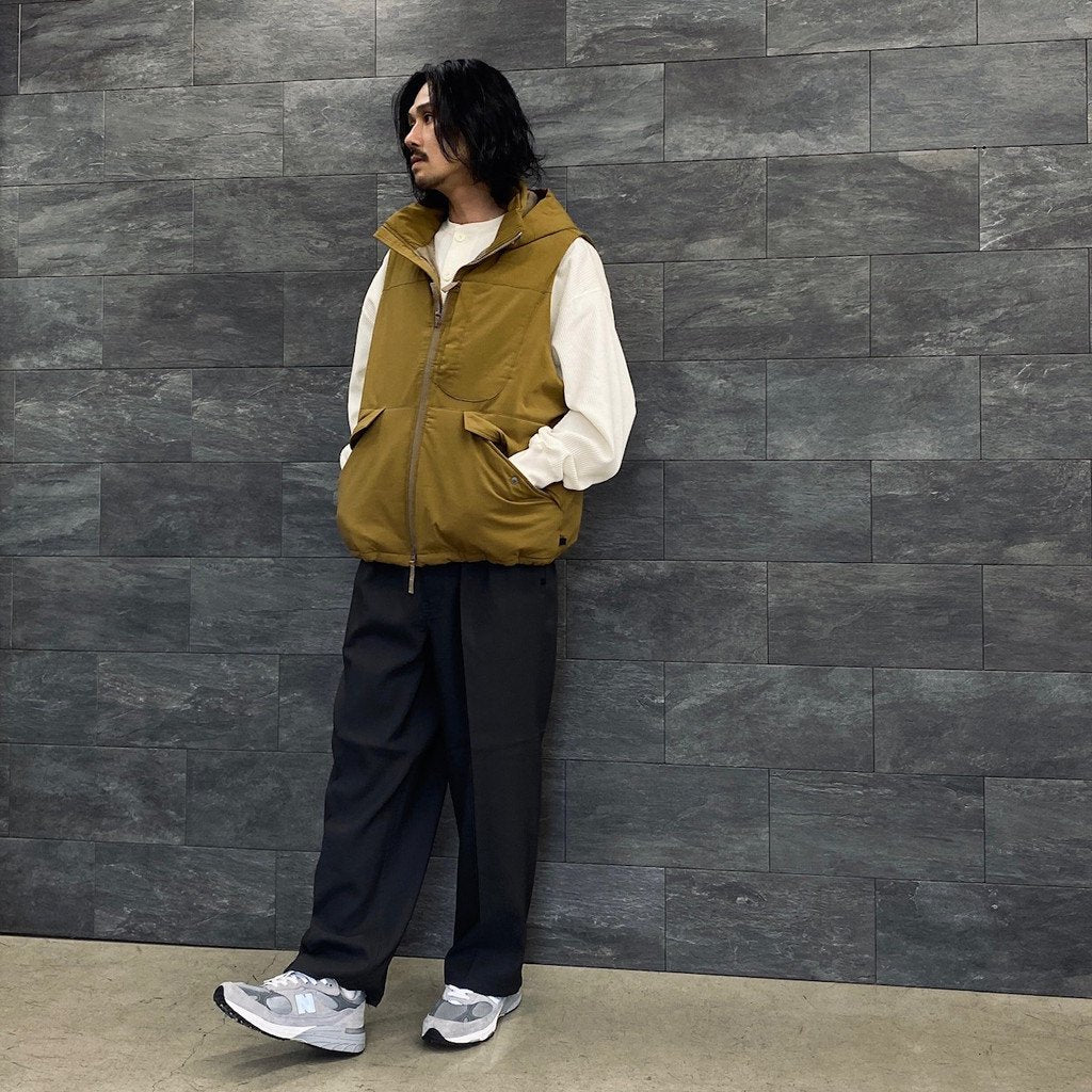 TECH THERMAL HENLEY CREW L/S #ECRU [BE-33023W]