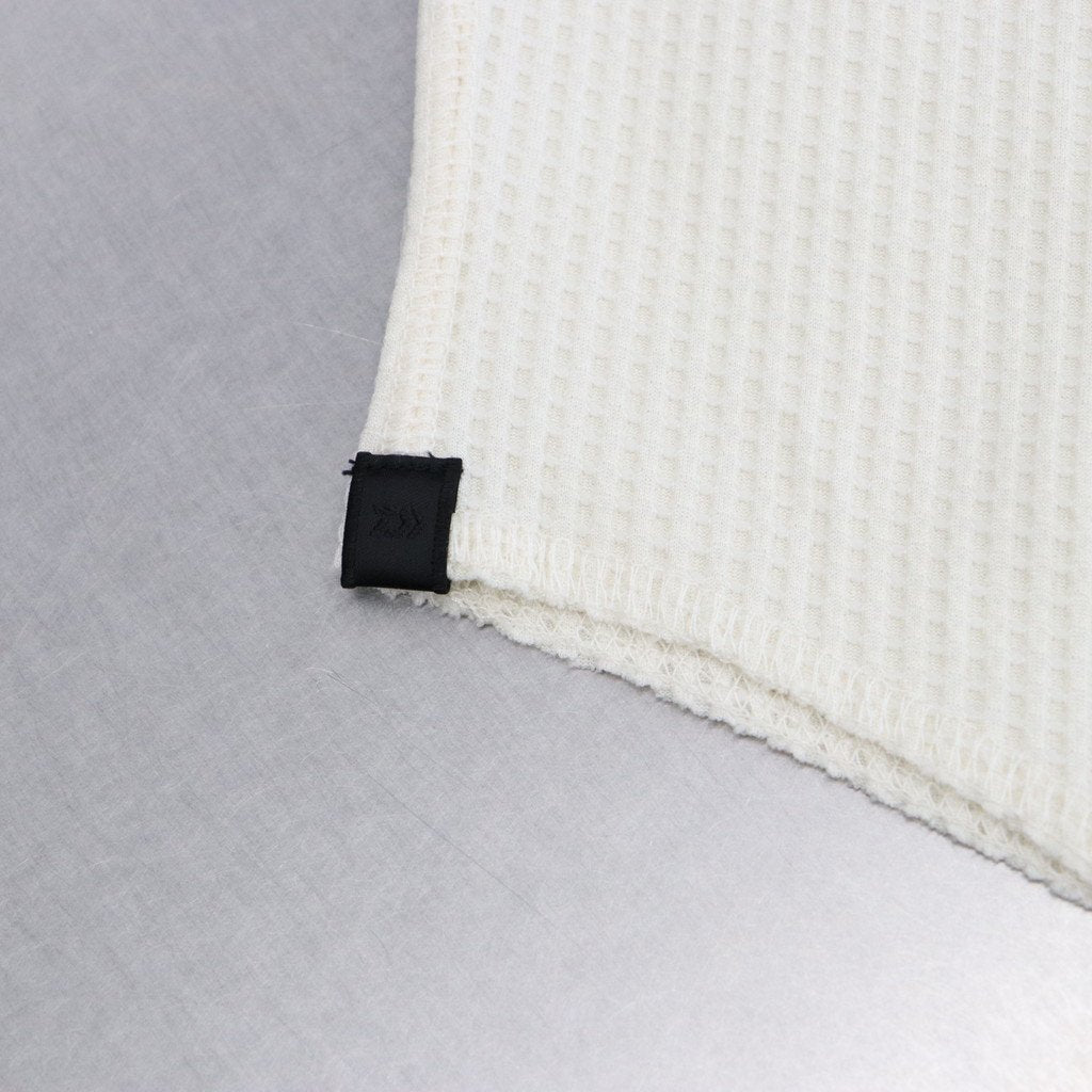 TECH THERMAL HENLEY CREW L/S #ECRU [BE-33023W]