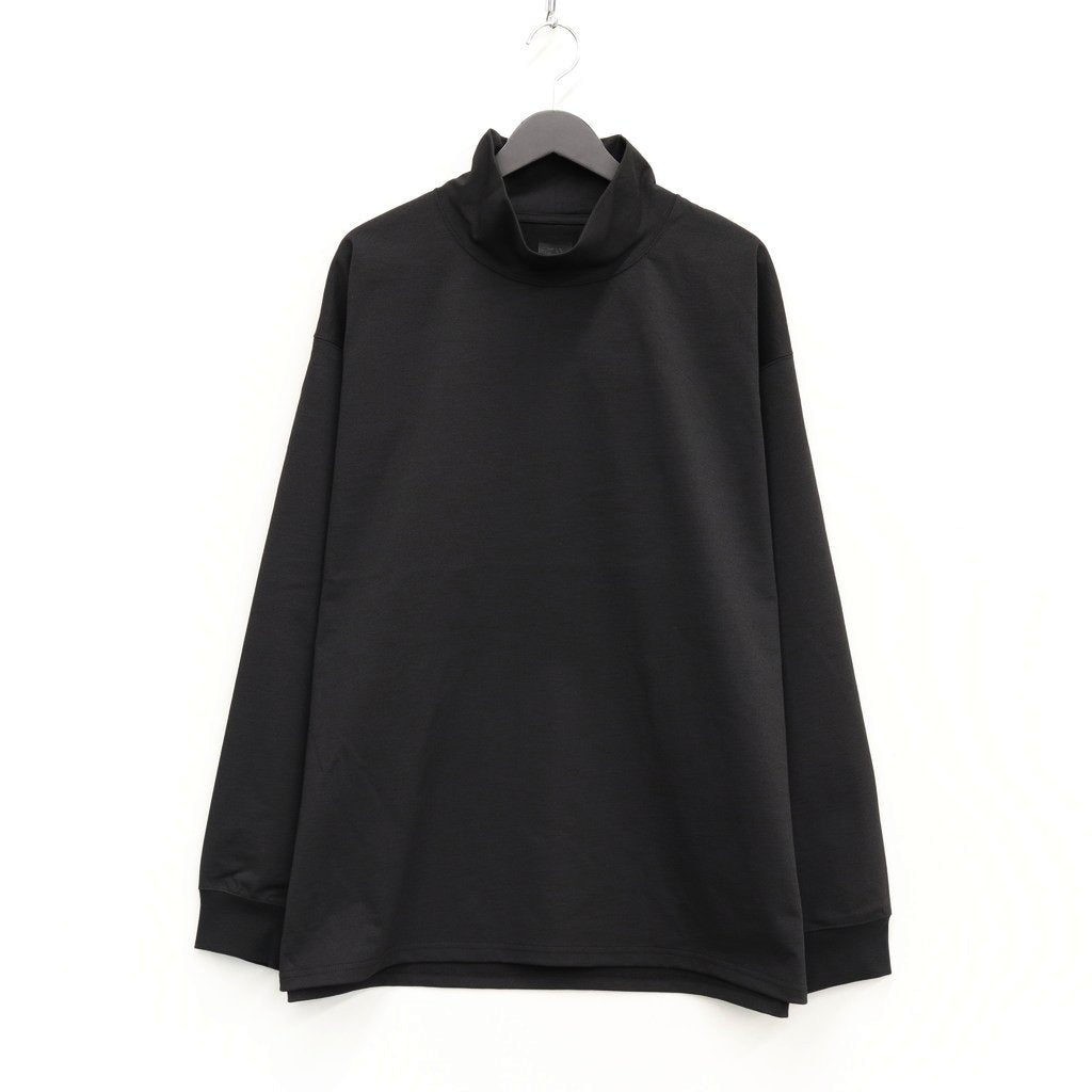 TECH TURTLE NECK TEE L/S #BLACK [BE-32023W]