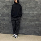 TECH TURTLE NECK TEE L/S #BLACK [BE-32023W]
