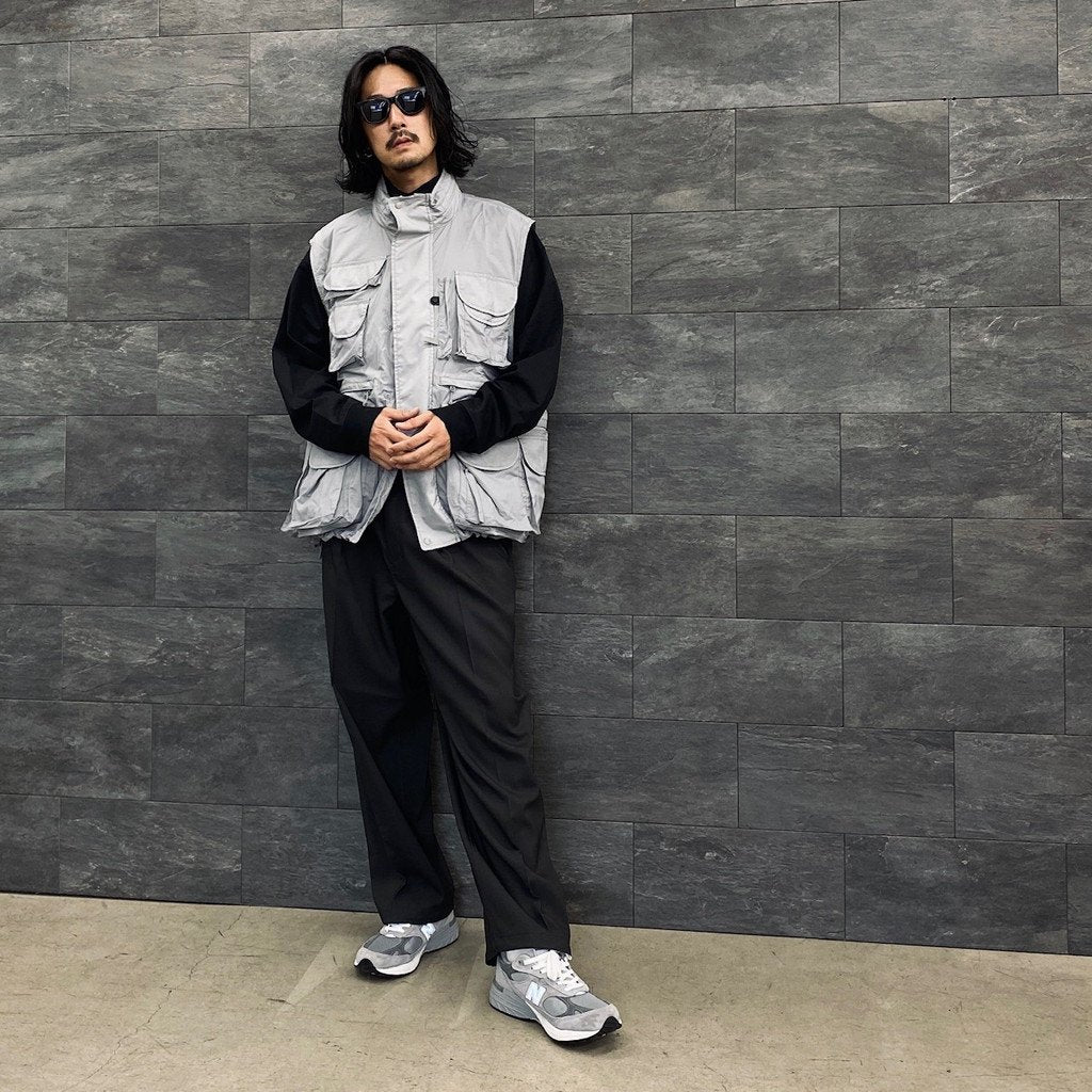 TECH TURTLE NECK TEE L/S #BLACK [BE-32023W]