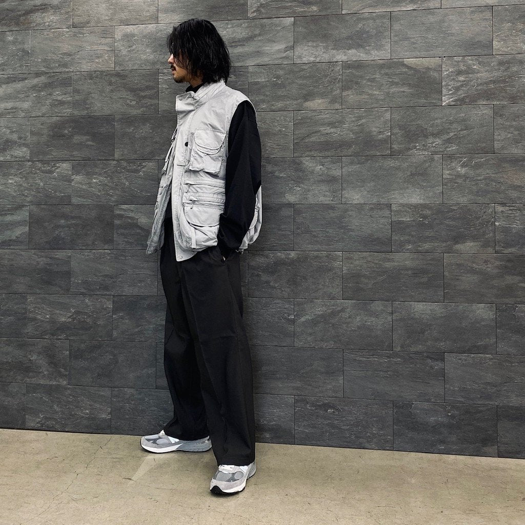 TECH TURTLE NECK TEE L/S #BLACK [BE-32023W]