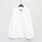 TECH TURTLE NECK TEE L/S #WHITE [BE-32023W]