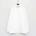 TECH TURTLE NECK TEE L/S #WHITE [BE-32023W]