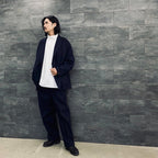 TECH TURTLE NECK TEE L/S #WHITE [BE-32023W]