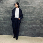 TECH TURTLE NECK TEE L/S #WHITE [BE-32023W]