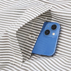 長袖條紋科技扣衫 #MILITARY OLIVE [BE-84023W]