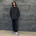 TECH WIDE EASY 2P TROUSERS MOD #CHARCOAL [BP-35023W]