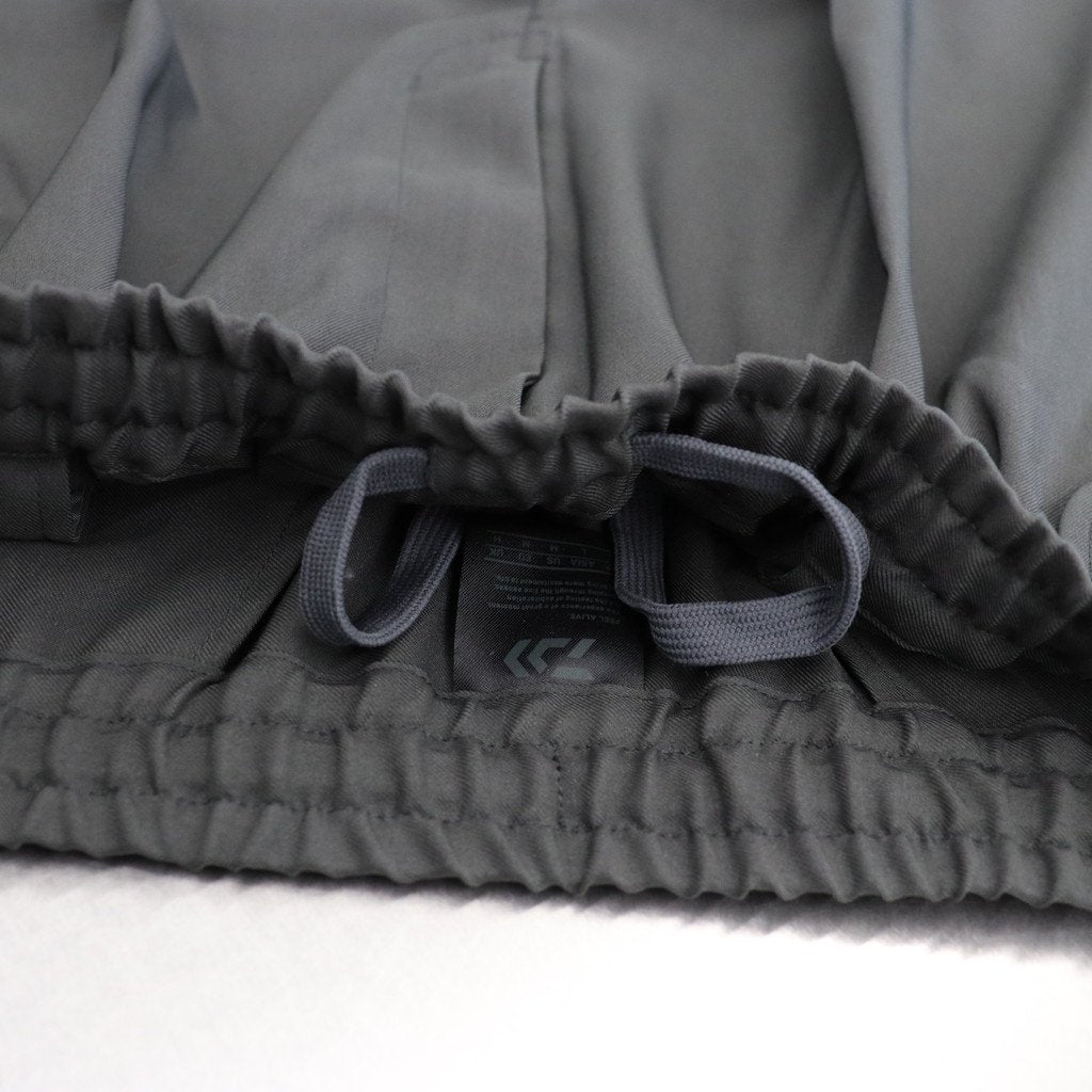 TECH WIDE EASY 2P TROUSERS MOD #CHARCOAL [BP-35023W]