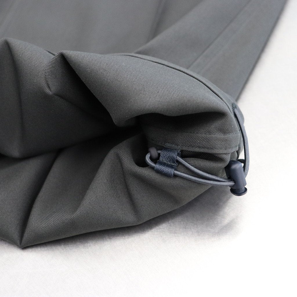 TECH WIDE EASY 2P TROUSERS MOD #CHARCOAL [BP-35023W]