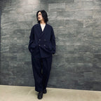 TECH WIDE EASY 2P 長褲 MOD #D-NAVY [BP-35023W]