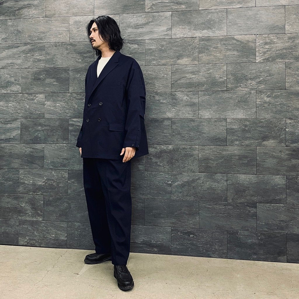 TECH WIDE EASY 2P 長褲 MOD #D-NAVY [BP-35023W]