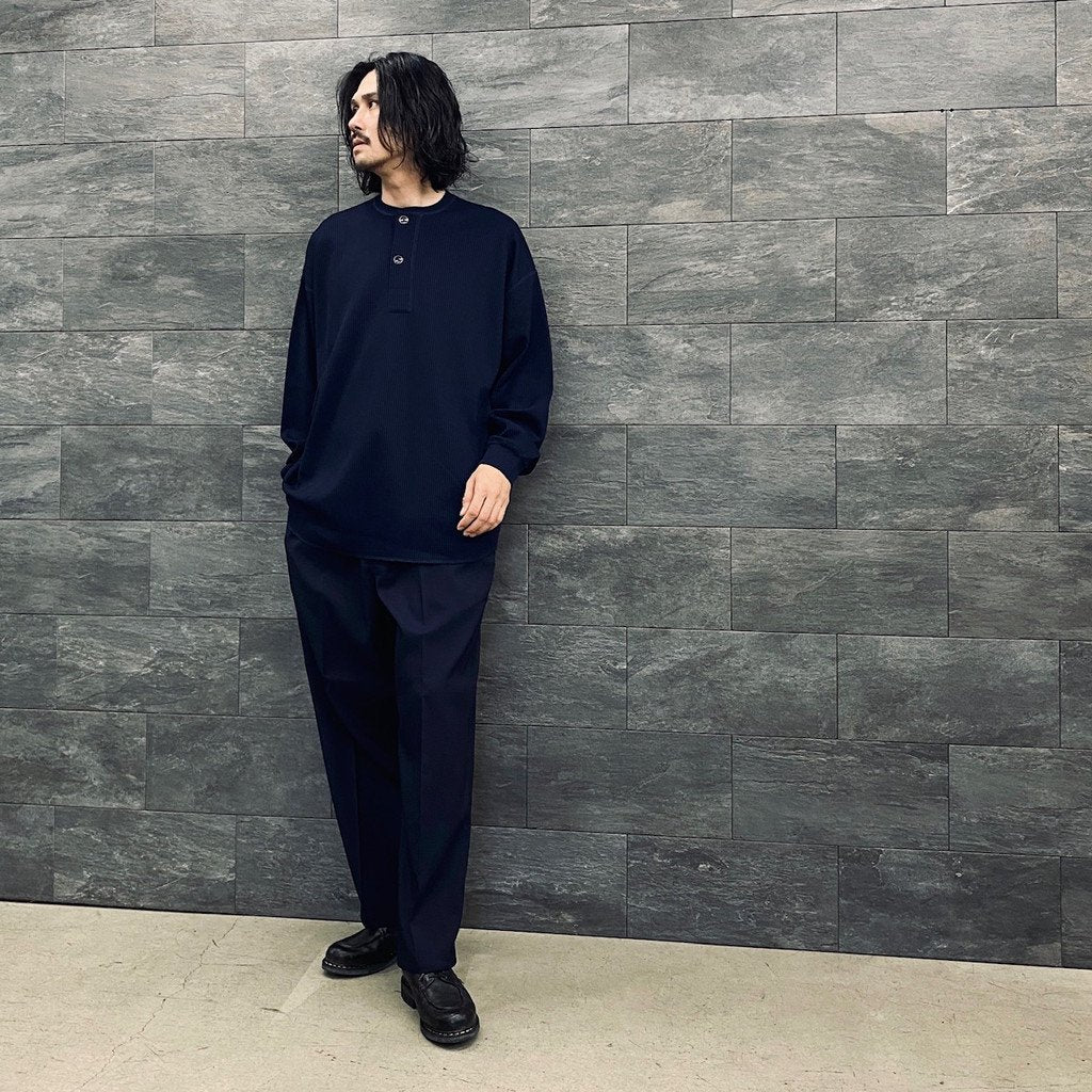 TECH WIDE EASY 2P 長褲 MOD #D-NAVY [BP-35023W]