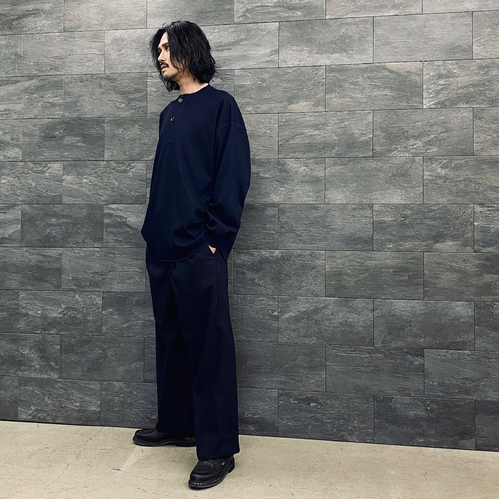 TECH WIDE EASY 2P 長褲 MOD #D-NAVY [BP-35023W]