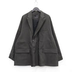 TECH DOUBLE-BREASTED JACKET MOD #CHARCOAL [BJ-57023W]