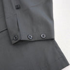 TECH DOUBLE-BREASTED JACKET MOD #CHARCOAL [BJ-57023W]