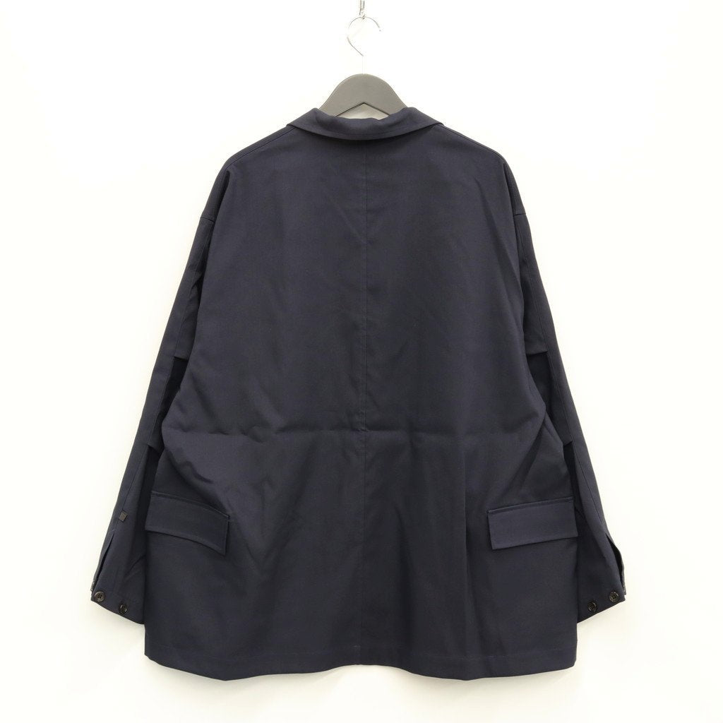 TECH DOUBLE-BREASTED JACKET MOD #D-NAVY [BJ-57023W]