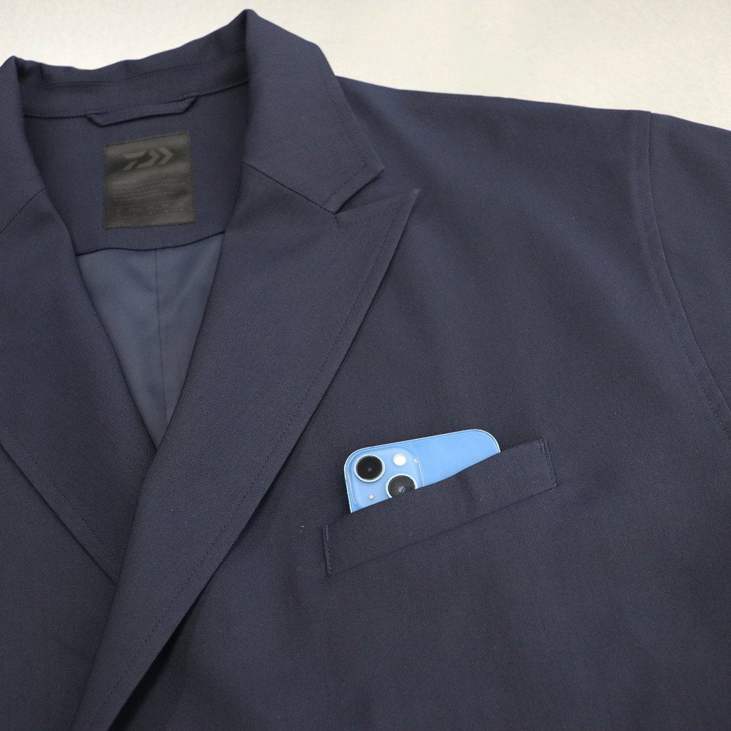 TECH DOUBLE-BREASTED JACKET MOD #D-NAVY [BJ-57023W]