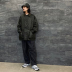 科技英倫獵人外套#深橄欖色 [BJ-24023W]