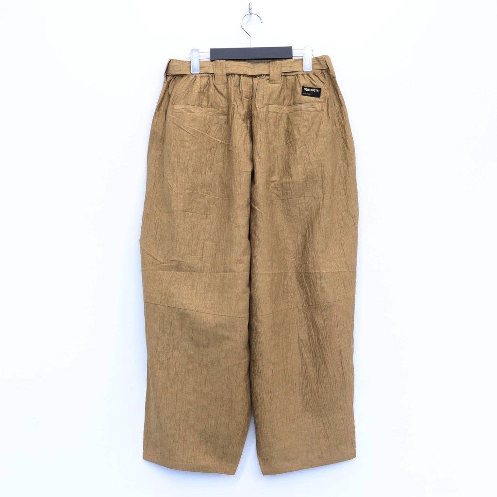 FURROW BALLOON PANTS #BEIGE [SU23-B02]