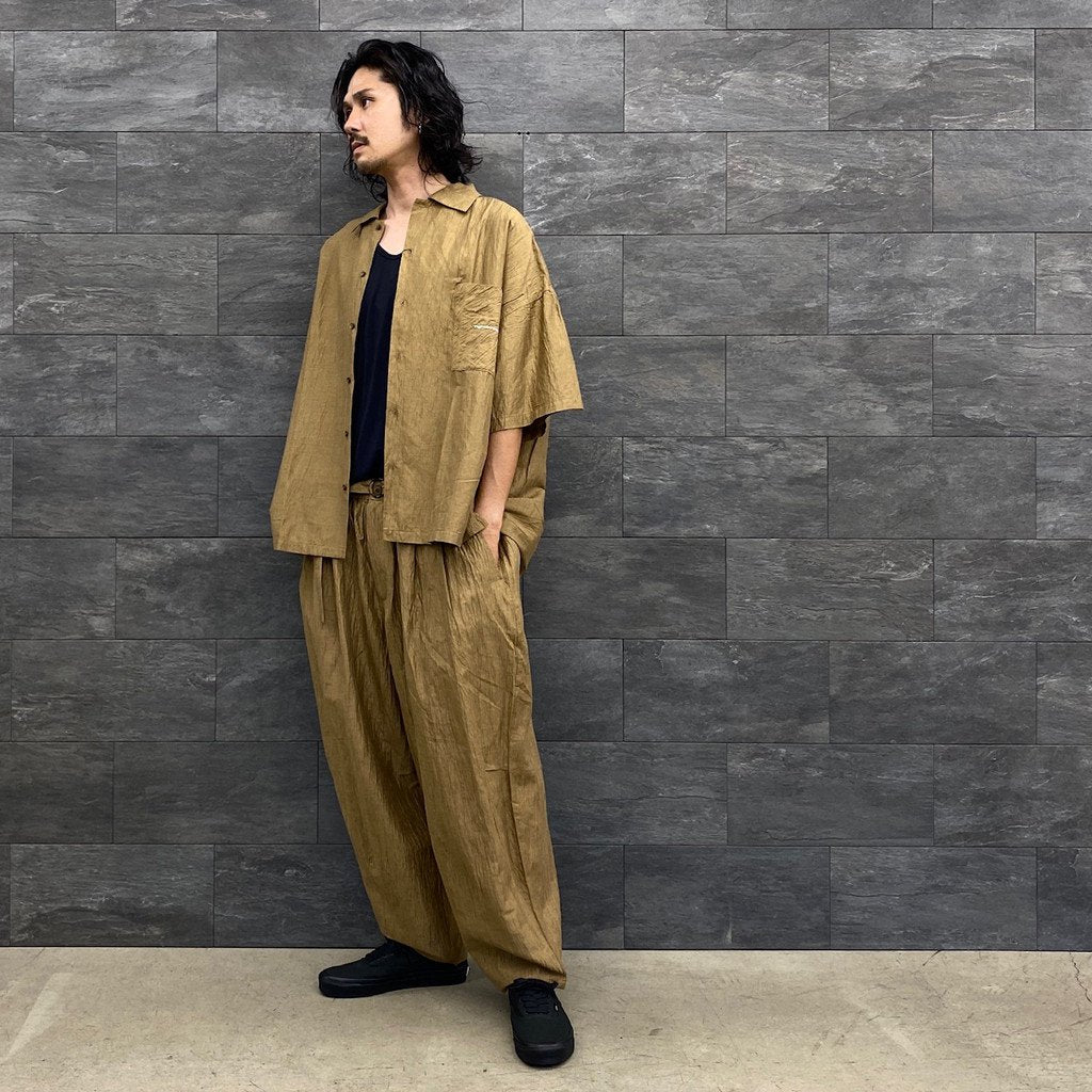 FURROW BALLOON PANTS #BEIGE [SU23-B02]