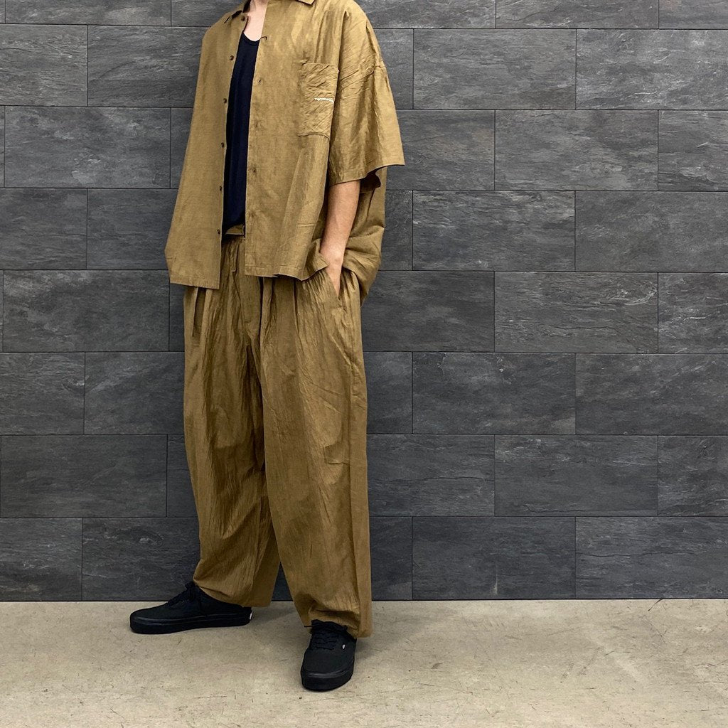 FURROW BALLOON PANTS #BEIGE [SU23-B02]