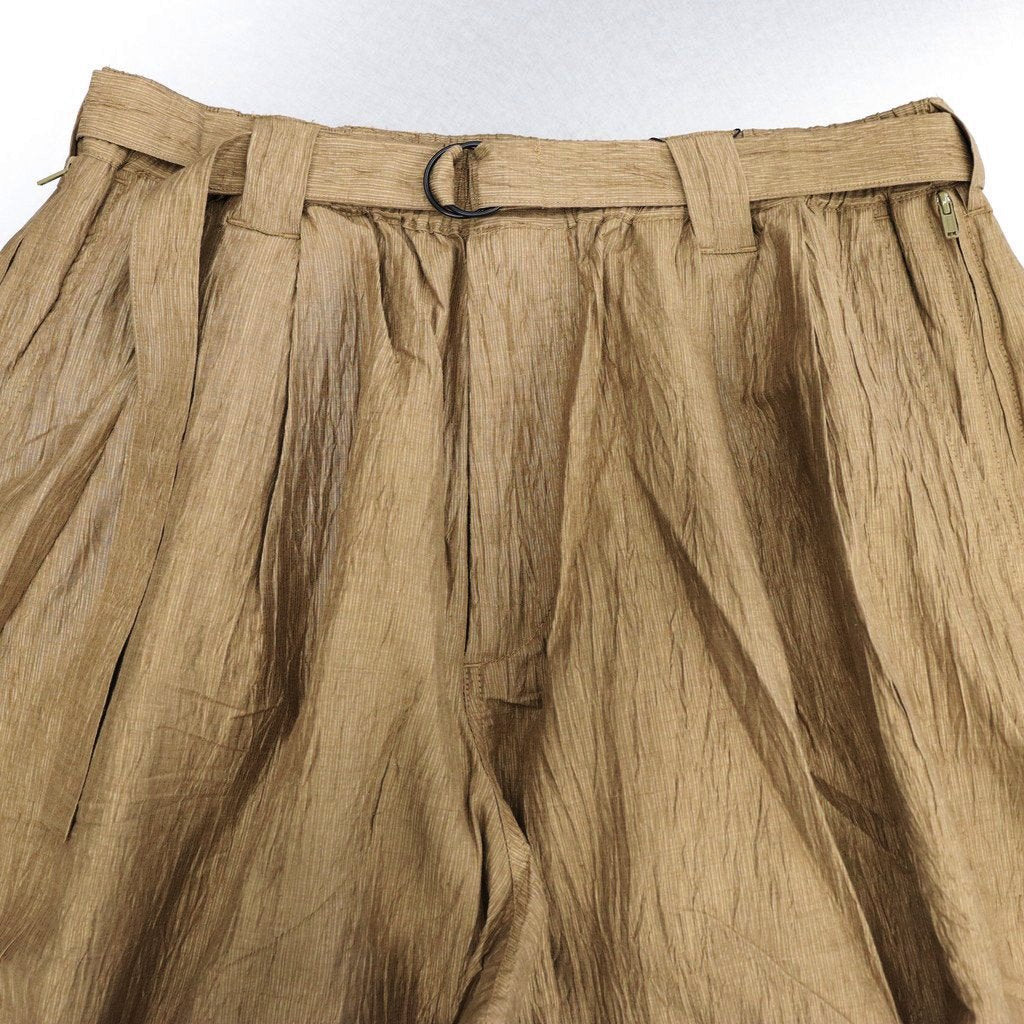 FURROW BALLOON PANTS #BEIGE [SU23-B02]