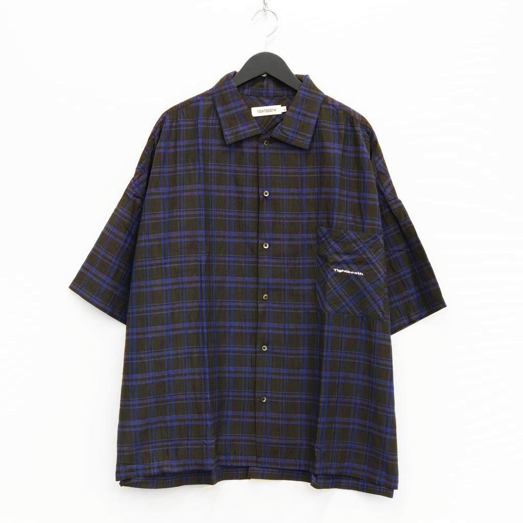 FURROW SHIRT #BLUE PLAID [SU23-S02]