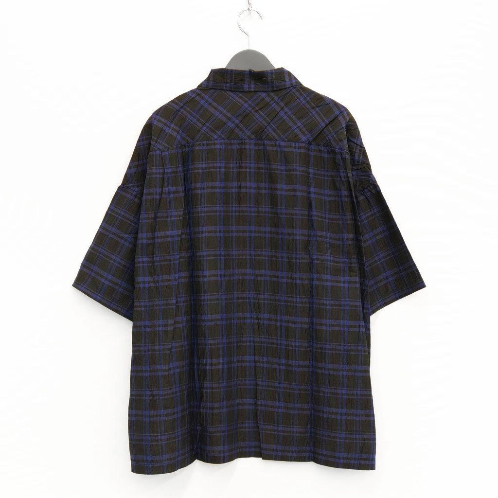FURROW SHIRT #BLUE PLAID [SU23-S02]