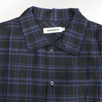 FURROW SHIRT #BLUE PLAID [SU23-S02]